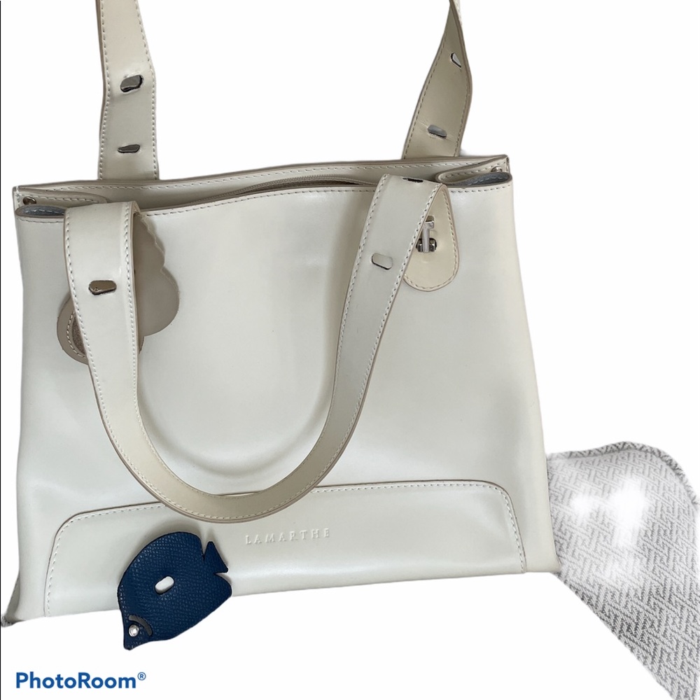 Lamarthe Paris Bag Cream Ivory Handbag